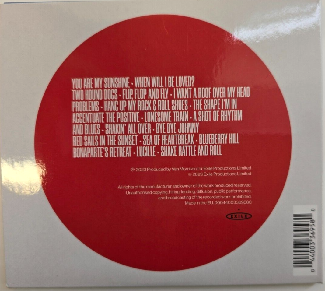 Van Morrison – Accentuate The Positive CD Album 2023 blue rock in Digipak