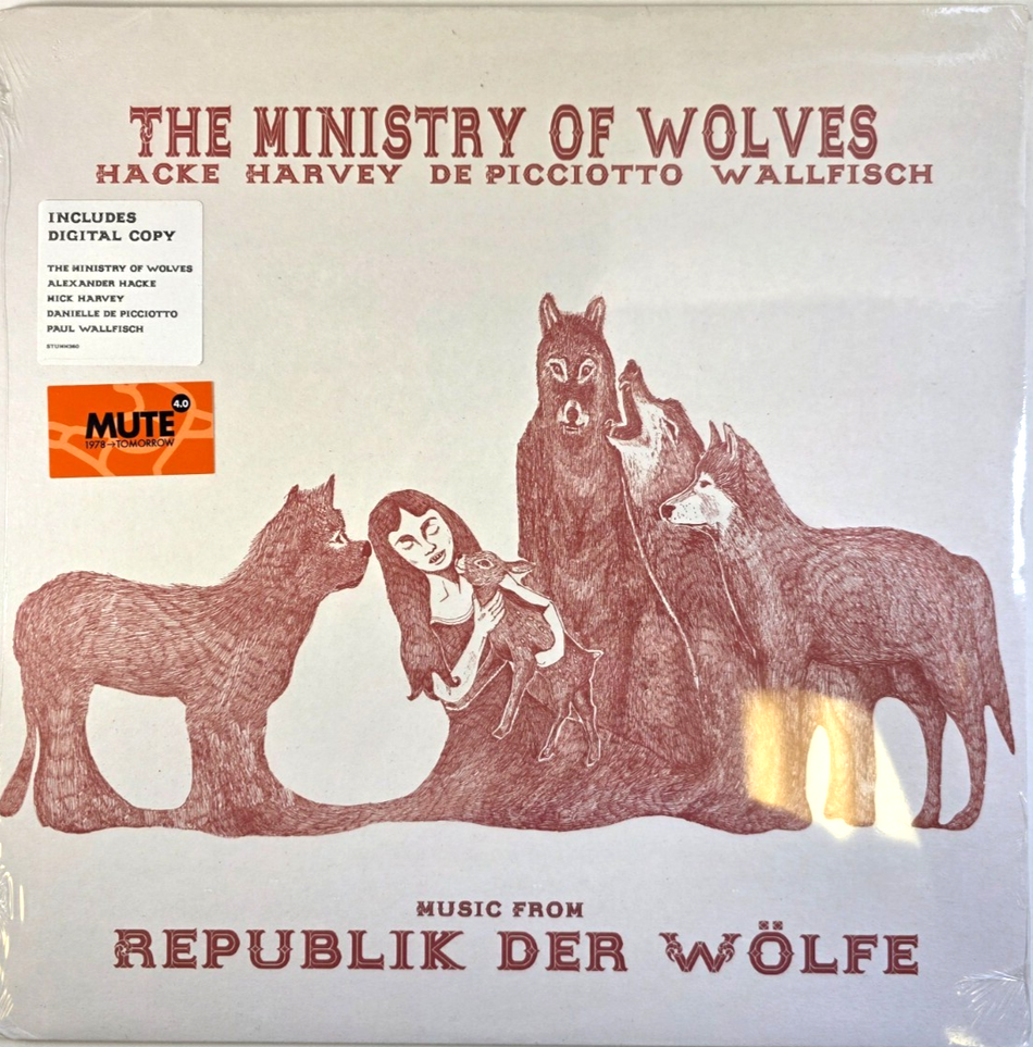 The Ministry Of Wolves Music From Republik Der Wolfe LP vinyl record on Mute