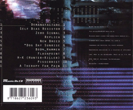 Fear Factory – Demanufacture CD Album 2023 remastered reissue on Music On CD