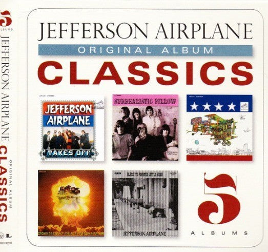 Jefferson Airplane – Original Album Classics 5 x CD Boxset 2013 compilation