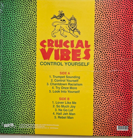 Crucial Vibes Control Yourself LP album vinyl record 2021 Radiation roots