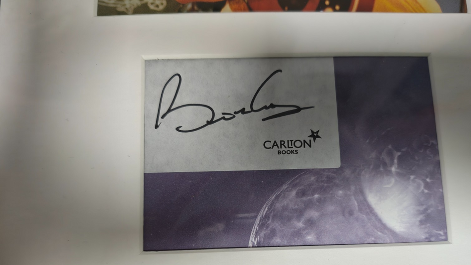 Brian May from Queen Hand Signed presentation 12" x 18" Autograph
