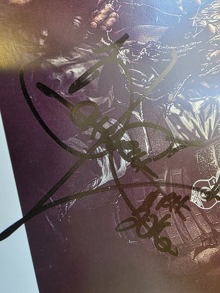 Mushroomhead Hand Signed A4 presentation autographs signed by the band