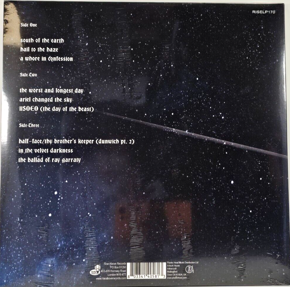 Iron Man South Of The Earth LP Album vinyl record limited purple doom metal 2013
