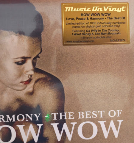 Bow Wow Wow Love Peace & Harmony The Best Of Bow Wow Wow LP Album vinyl record
