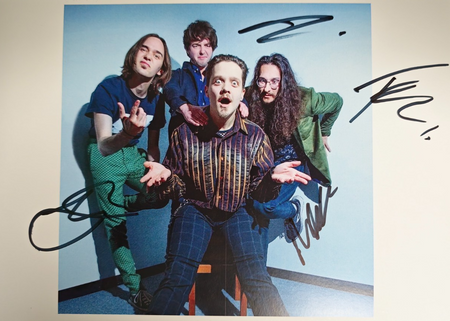 Mother Vulltures Hand-Signed Photograph Authentic Autographs on size A4 print