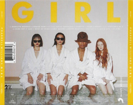 Pharrell Williams – G I R L CD Album 2014 on Columbia