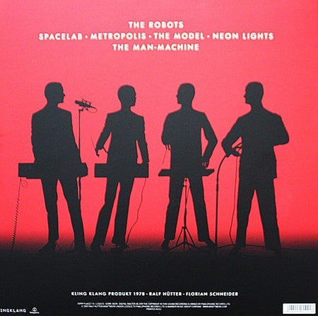 Kraftwerk The Man•Machine LP Album vinyl record 2020 remastered limited Red