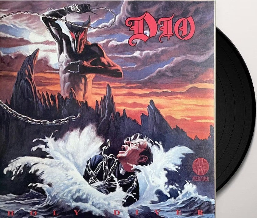 Dio Angry Holy Diver LP Album vinyl record reissue non bar coded version