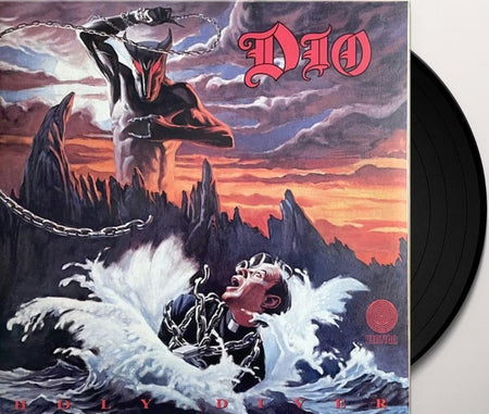 Dio Angry Holy Diver LP Album vinyl record reissue non bar coded version