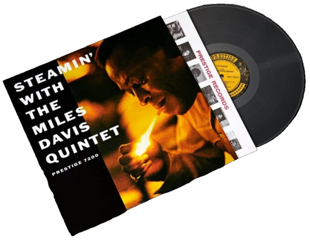 Miles Davis  Steamin With The Miles Davis Quintet LP Album vinyl record remaster