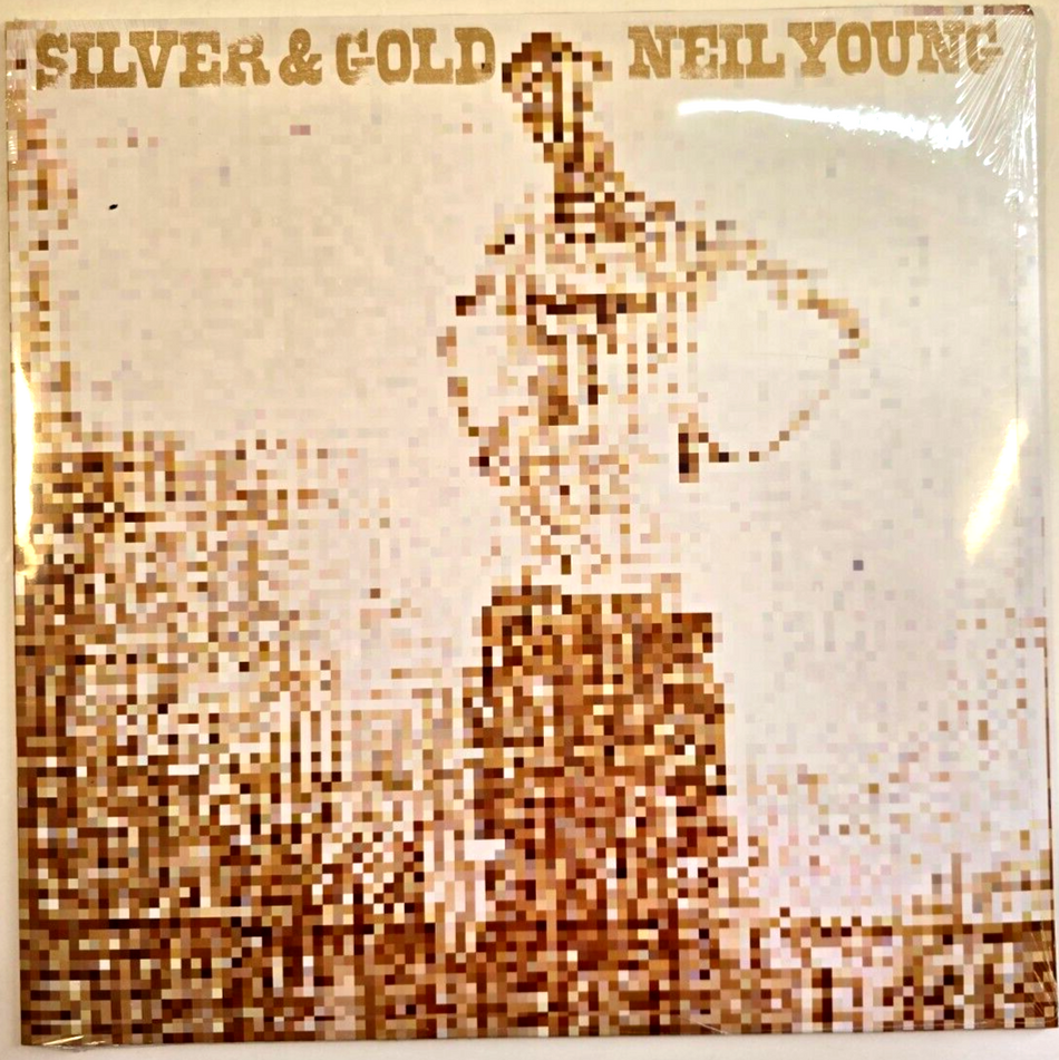 Neil Young Silver & Gold LP Album vinyl record 2000 on Reprise folk rock