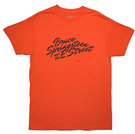 Bruce Springsteen Unisex T‑Shirt Tour ’24 River Font (Orange) EX Tour Merch XXL
