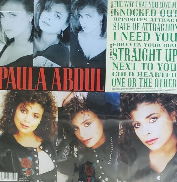 Paula Abdul Forever Your Girl LP Album vinyl record 2023 remastered reissue