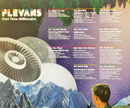 Flevans – Part Time Millionaire CD Album 2019 on Jalapeno Records