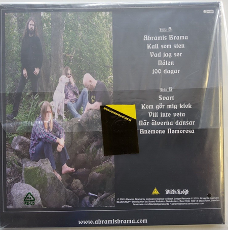 Abramis Brama - Nr Tystnaden Lagt Sig 2019 limited with slipmat LP Album record