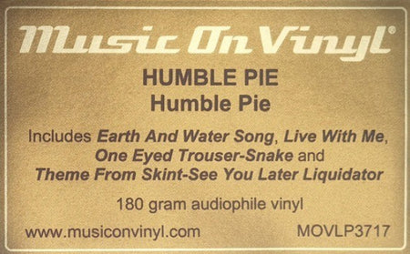 Humble Pie Humble Pie LP Album vinyl record  remastered reissue 180g black 2024