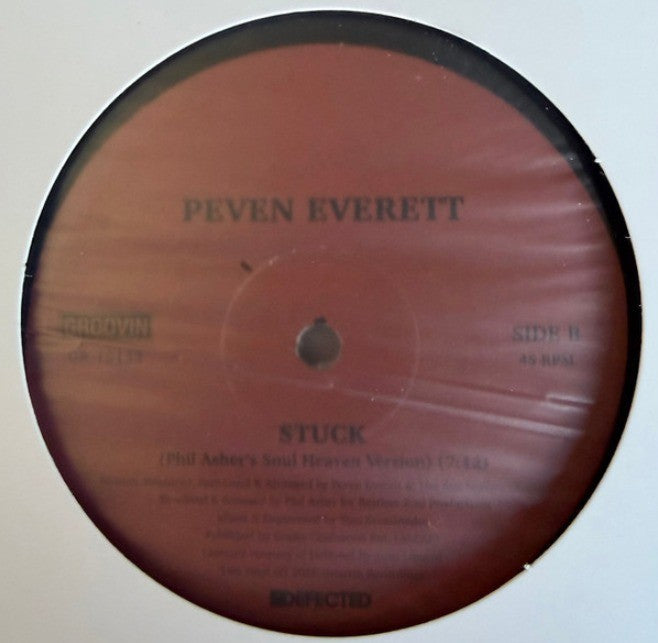 Peven Everett Stuck 12" vinyl record 2025 reissue on Groovin Recordings