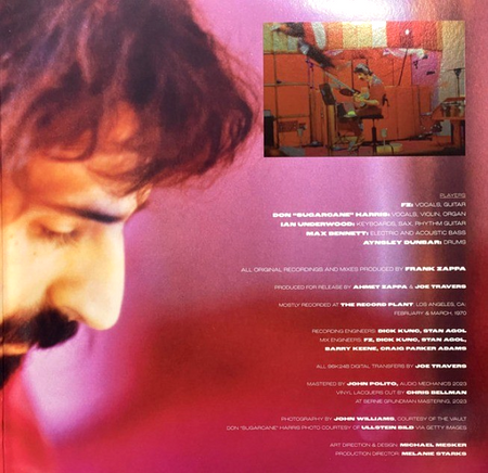 Frank Zappa Funky Nothingnes LP Album vinyl record 2023 In gatefold on UME