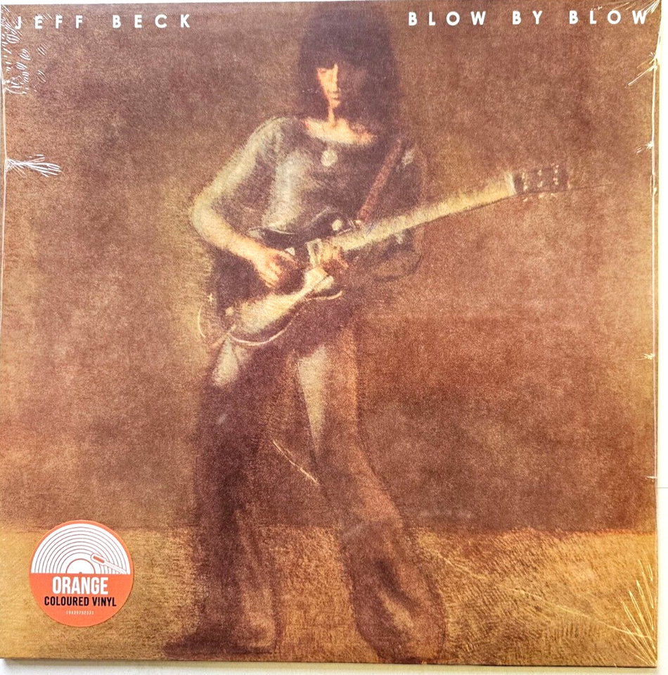 Jeff Beck – Blow By Blow 2020 limited orange LP Album vinyl record reissue