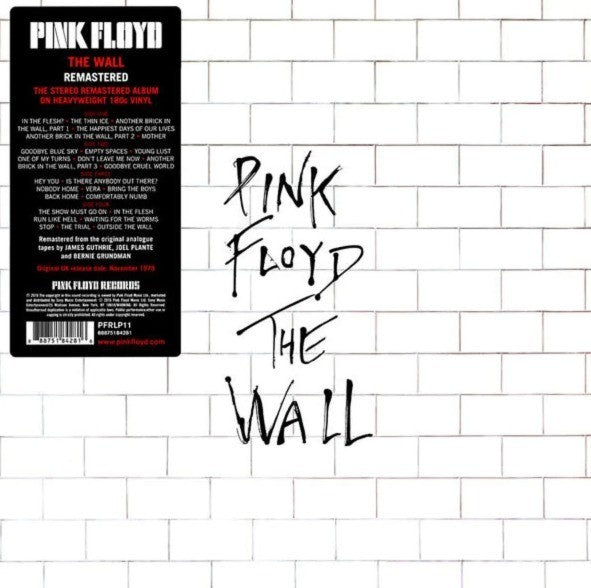 Pink Floyd The Wall LP Album vinyl record 2025 remastered 2 LP Reissue Columbia