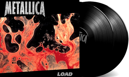 Metallica Load LP Album vinyl record 2025 remastered 180g reissue on Blackened