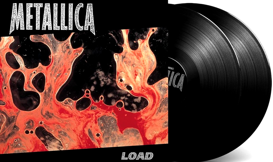 Metallica Load LP Album vinyl record 2025 remastered 180g reissue on Blackened