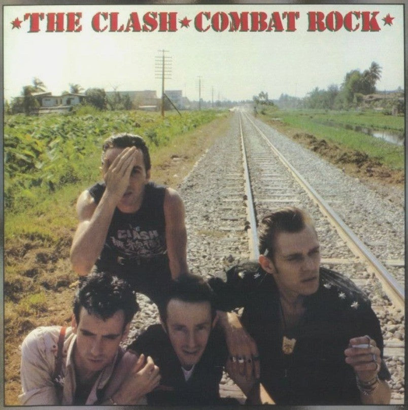 The Clash Combat Rock LP Album vinyl record 2022 remastered reissue Green Poster