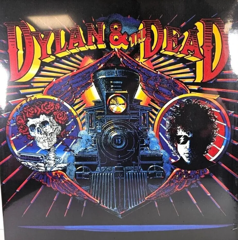 Dylan & The Dead Dylan & The Dead LP Album vinyl record 2018 reissue on Columbia