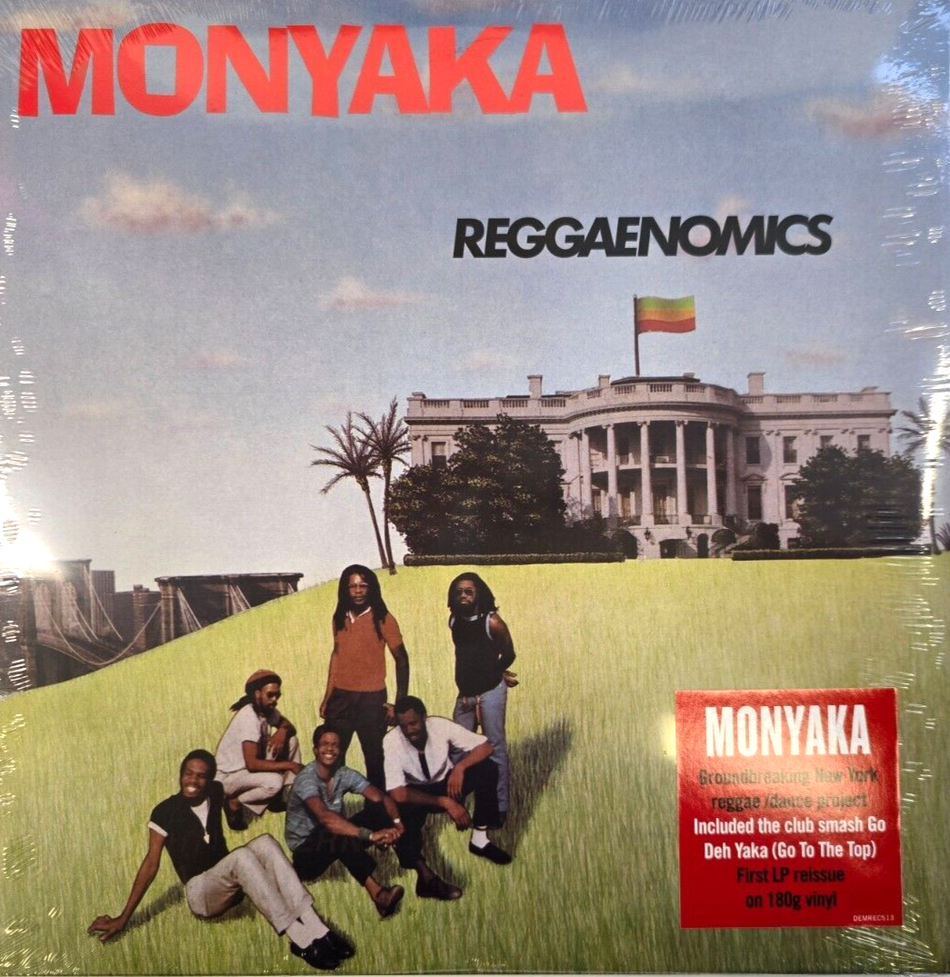 Monyaka – Reggaenomics LP Album vinyl record 180gram reissue 2019 on Demon