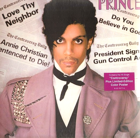 Prince Controversy LP Album vinyl record 2011 remastered reissue on Warner