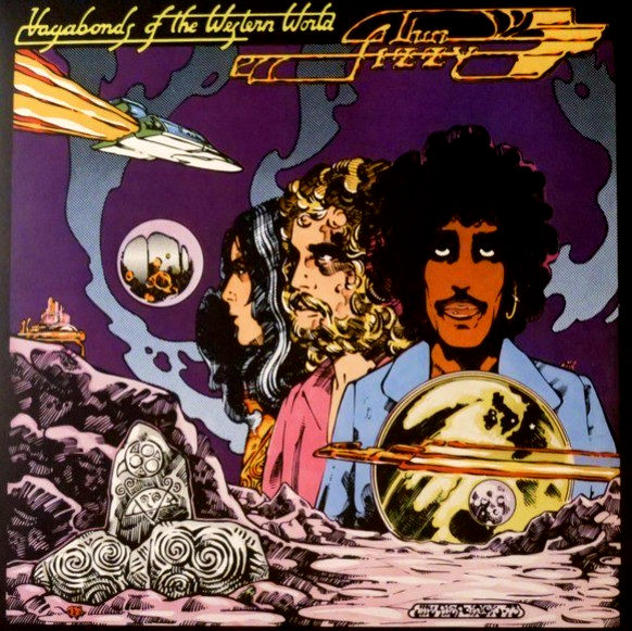 Thin Lizzy Vagabonds Of The Western World LP Album vinyl record limited yellow
