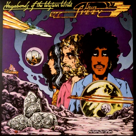 Thin Lizzy Vagabonds Of The Western World LP Album vinyl record limited yellow
