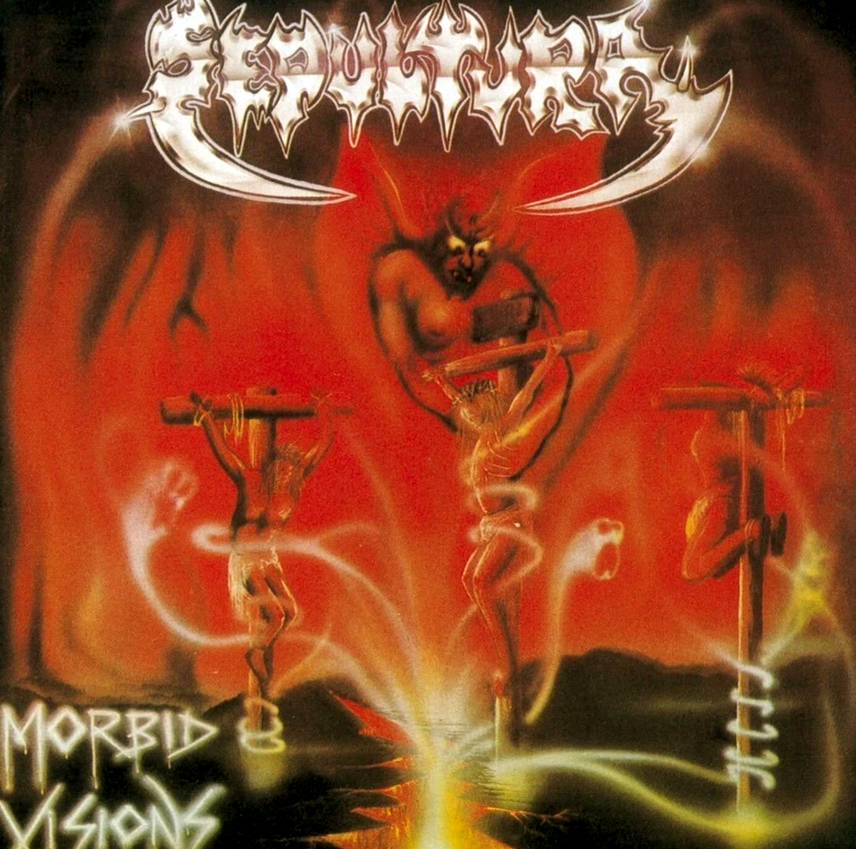 Sepultura Morbid Visions estial Devastation CD Album remastered 2023 roadrunner