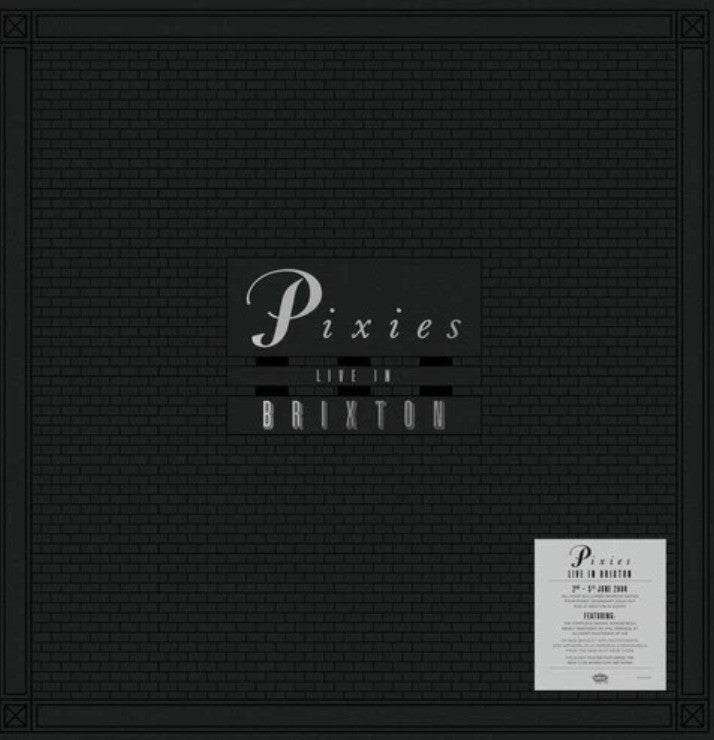 The Pixies Live in Brixton 2004 8 Disc CD Deluxe Set in 12" Book Sleeve 2022