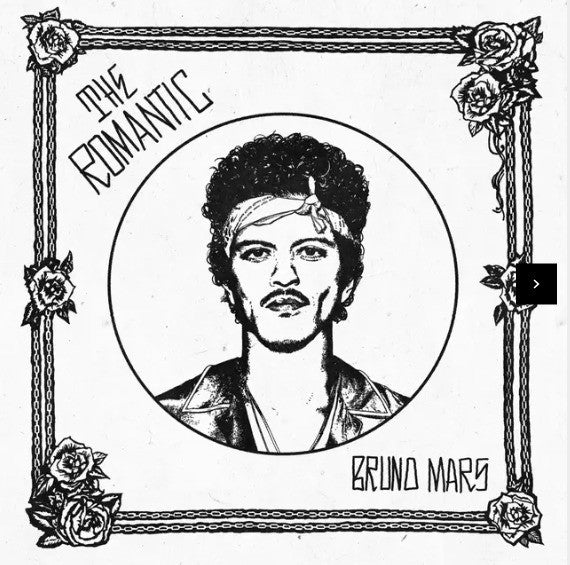 Bruno Mars The Romantic LP Album vinyl record limited Red 2026 on Atlantic