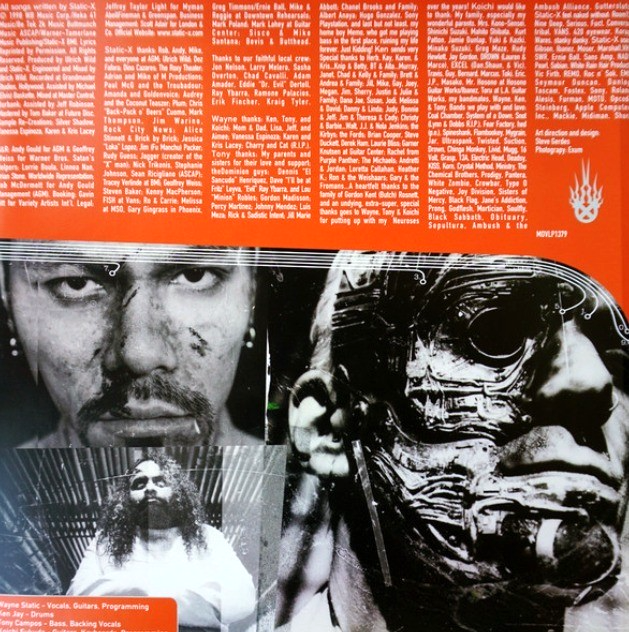 Static-X Wisconsin Death Trip 180g remastered 2015 remastered reissue 180gram