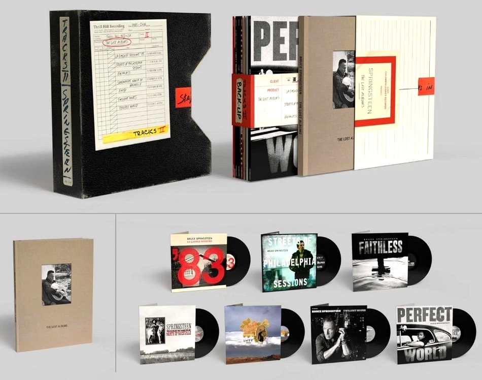 Bruce Springsteen Tracks II: The Lost Albums 9 LP Vinyl 12" Box Set limited Ed