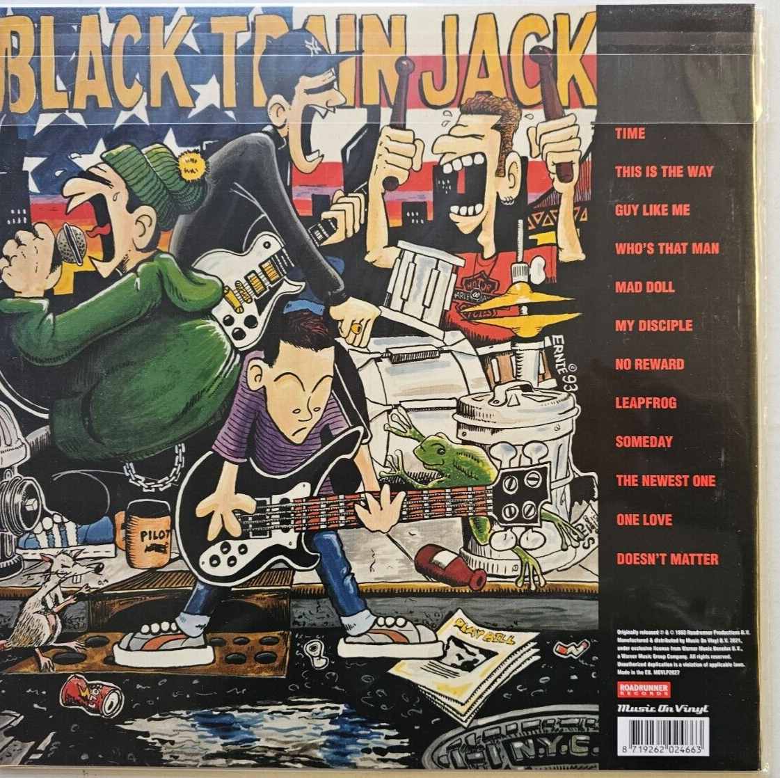 Black Train Jack – No Reward LP Album Vinyl record NEW 180gram reissue 2022