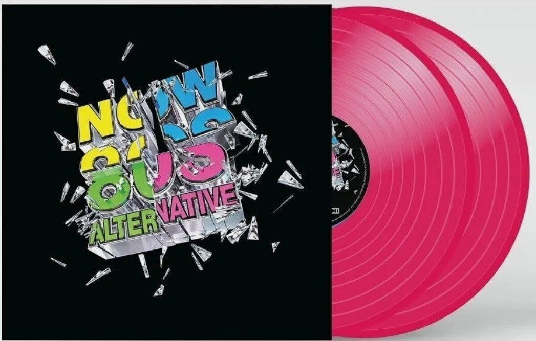 Now 80s Alternative Vinyl LP Album record limited 2 x compilation 2023 ltd Red