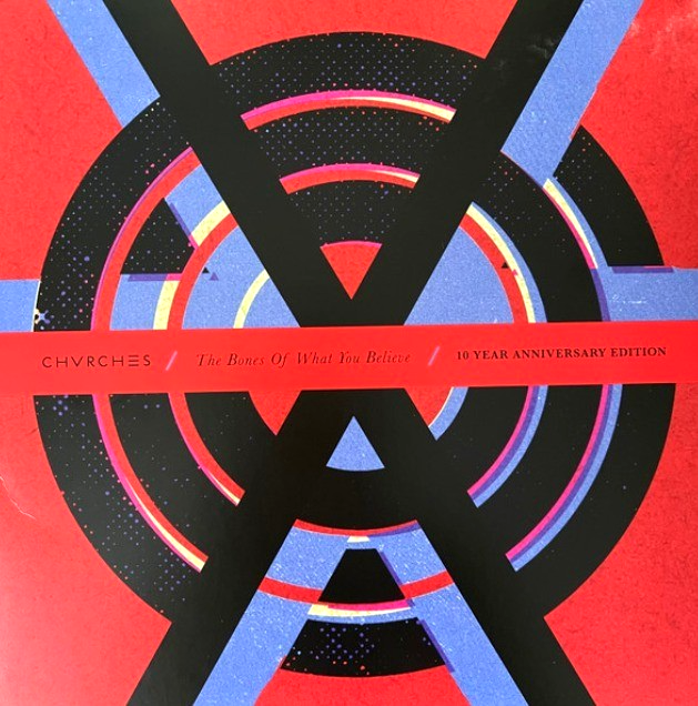 Chvrches The Bones Of What You Believe LP Album vinyl record 2023 clear limited