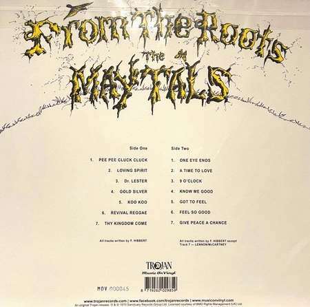 The Maytals From The Roots LP Album vinyl record limited numbered green remaster