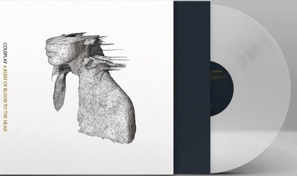 Coldplay A Rush Of Blood To The Head LP Album Vinyl Record limited clear 2025