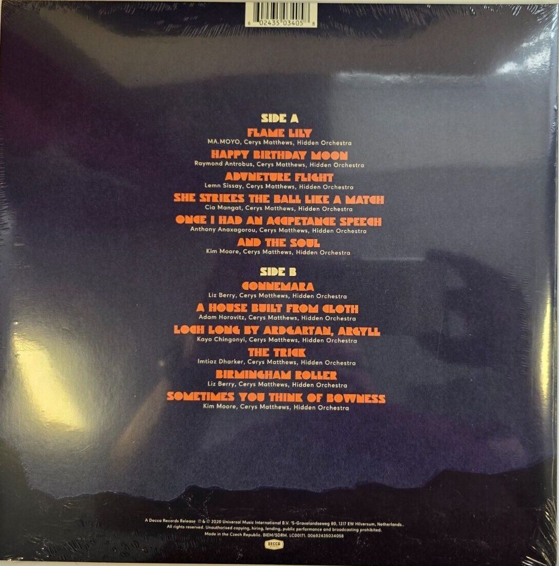 Cerys Matthews, Hidden Orchestra & 10 Poets – We Come From The Sun LP Record