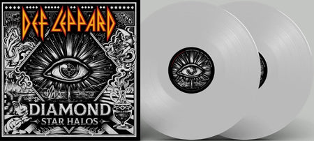Def Leppard Diamond Star Halos LP  Album vinyl record Limited Clear 2022 on UMC
