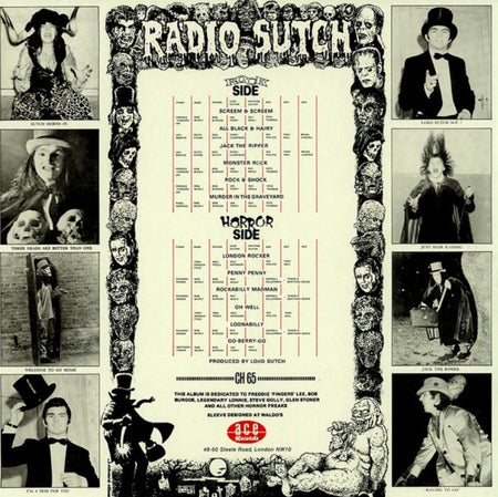 Screaming Lord Sutch – Rock & Horror LP Album vinyl record remastered reissue