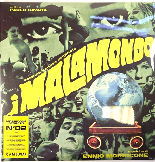 Ennio Morricone I Malamondo LP Album vinyl record 2021 remastered reissue