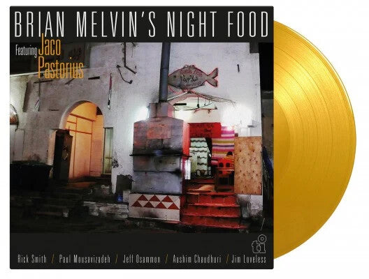 Brian Melvin Feat Jaco Pastorius  Night Food LP album vinyl record limited ED