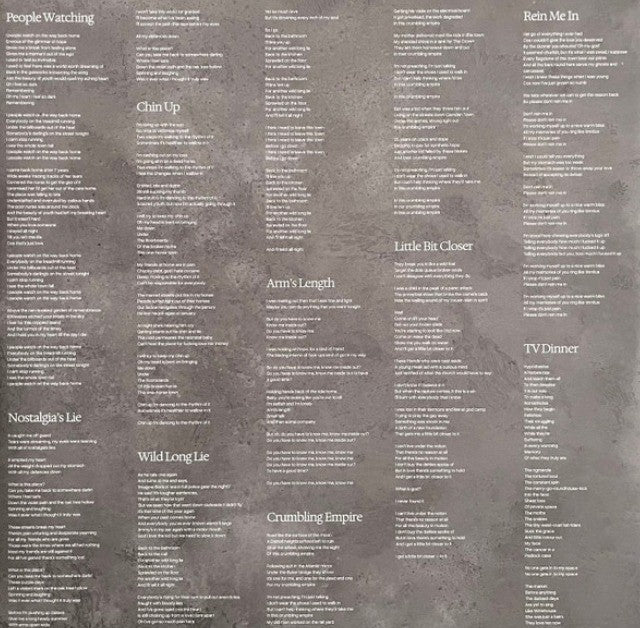 Sam Fender People Watching LP Album vinyl record 2025 on Polydor