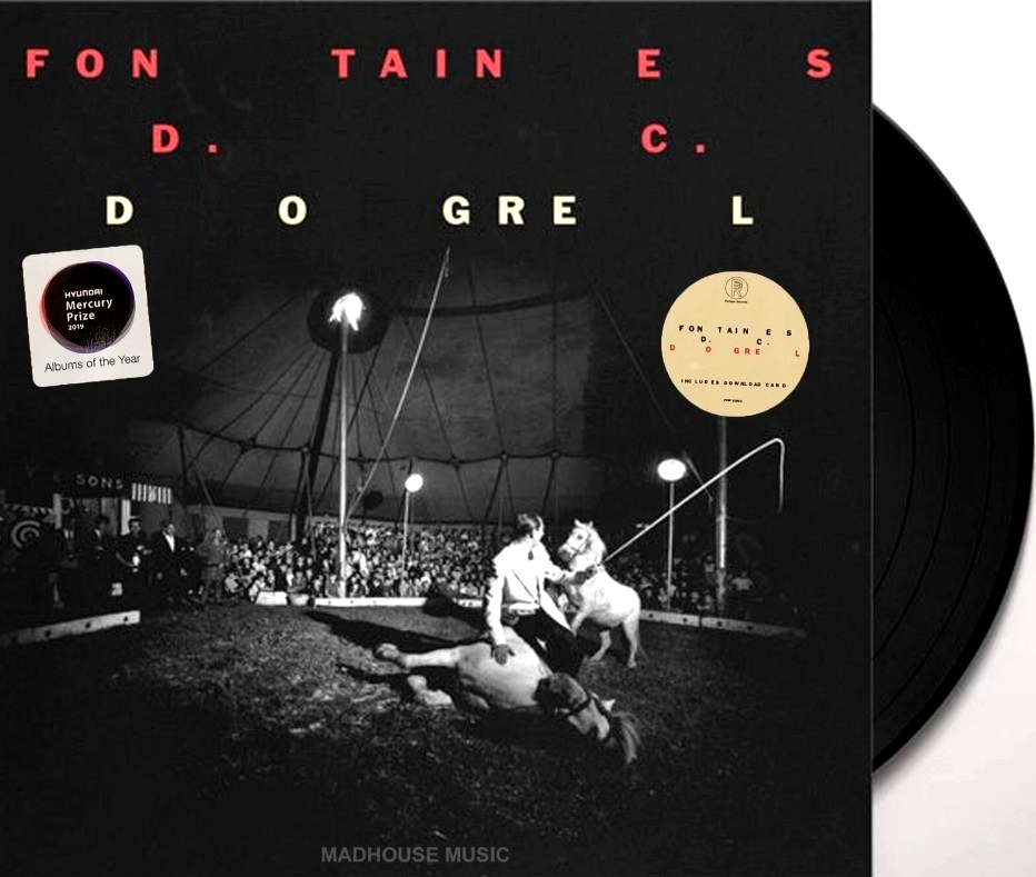 Fontaines D.C. Dogrel LP Album vinyl record 2019 on Partisan Records